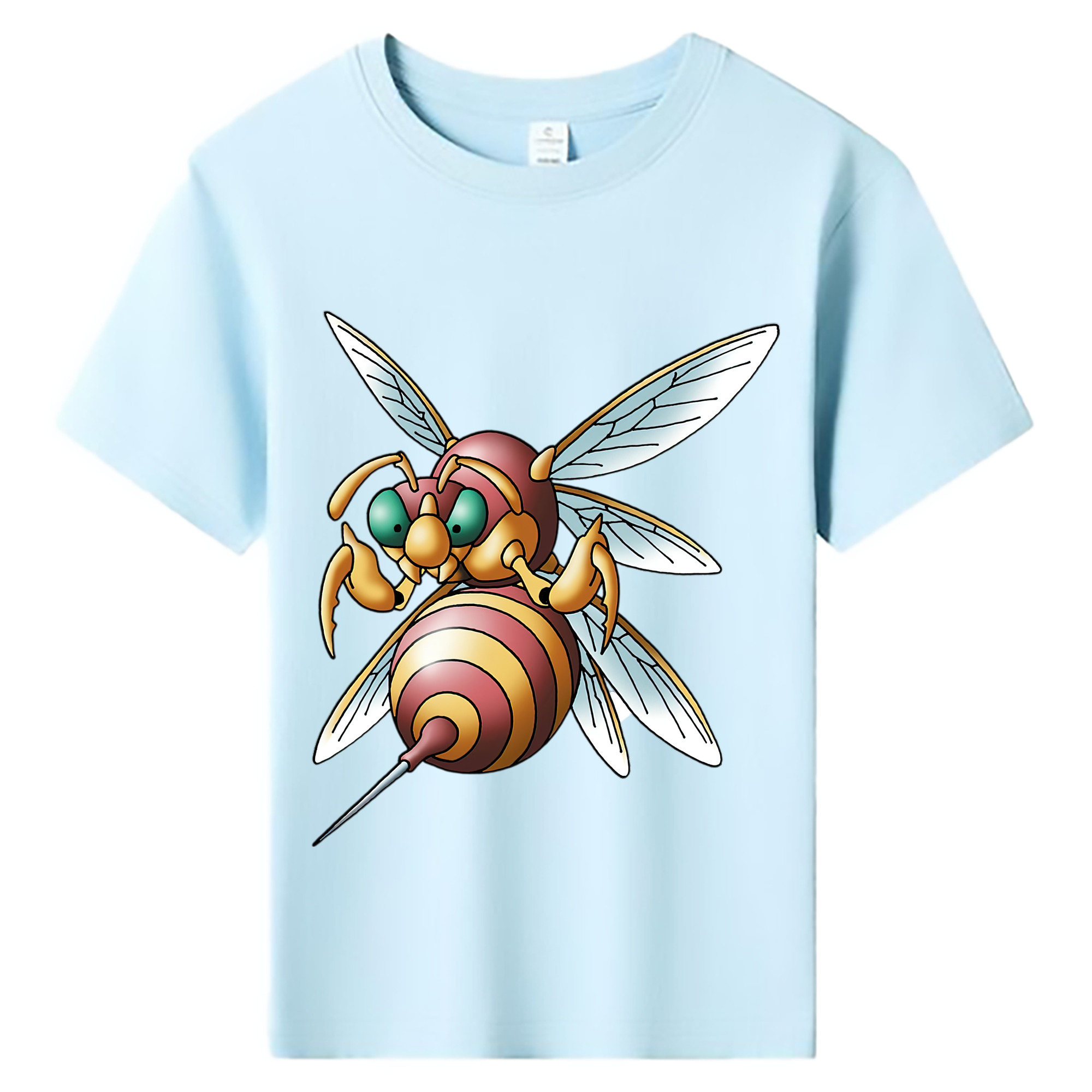 （画像用） ドラゴンクエスト Doragon Kuesuto Dragon Quest 綿100％キッズTシャツ（フロントプリント）